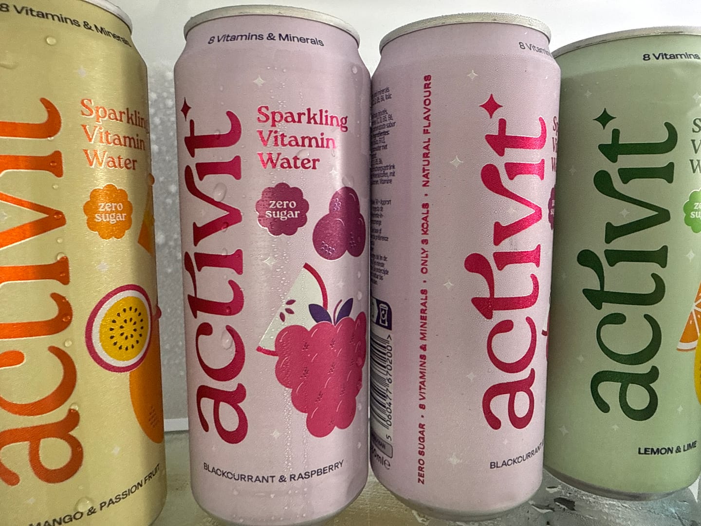 Customer photo review of Activit Mixed Multipack - 330ml Cans