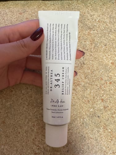 Customer photo review of Nomierinošs krēms ar resveratrolu Dr. Althea 345 Relief Cream