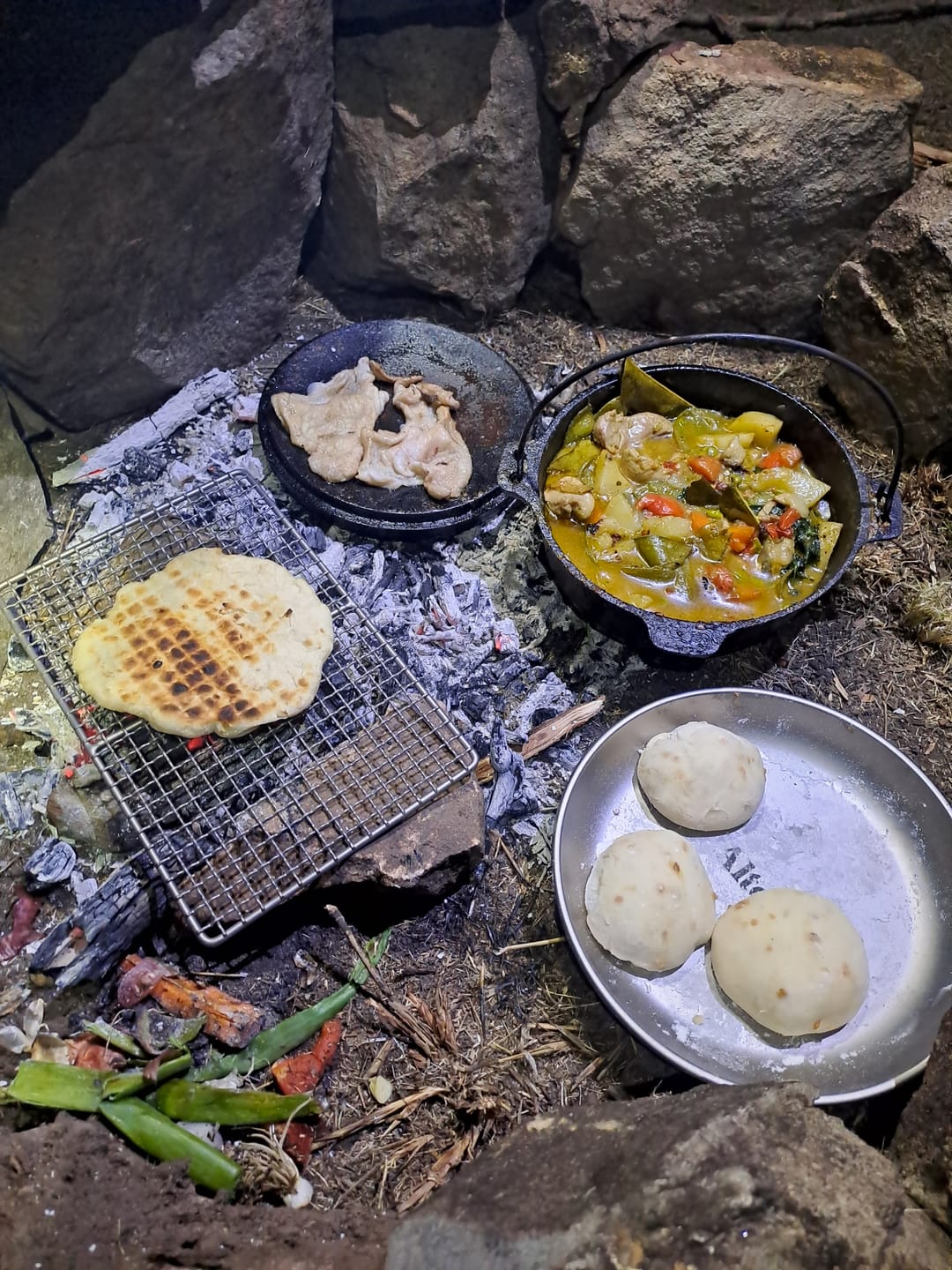 Customer photo review of Ultralight Titanium Grill