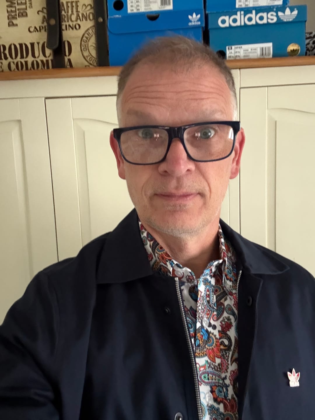 Customer photo review of Men's Colourful Paisley - PS-38