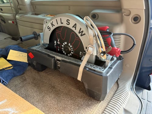 Customer photo review of SKIL SPT70V-11 16-5/16 in. Magnesium Worm Drive Skilsaw