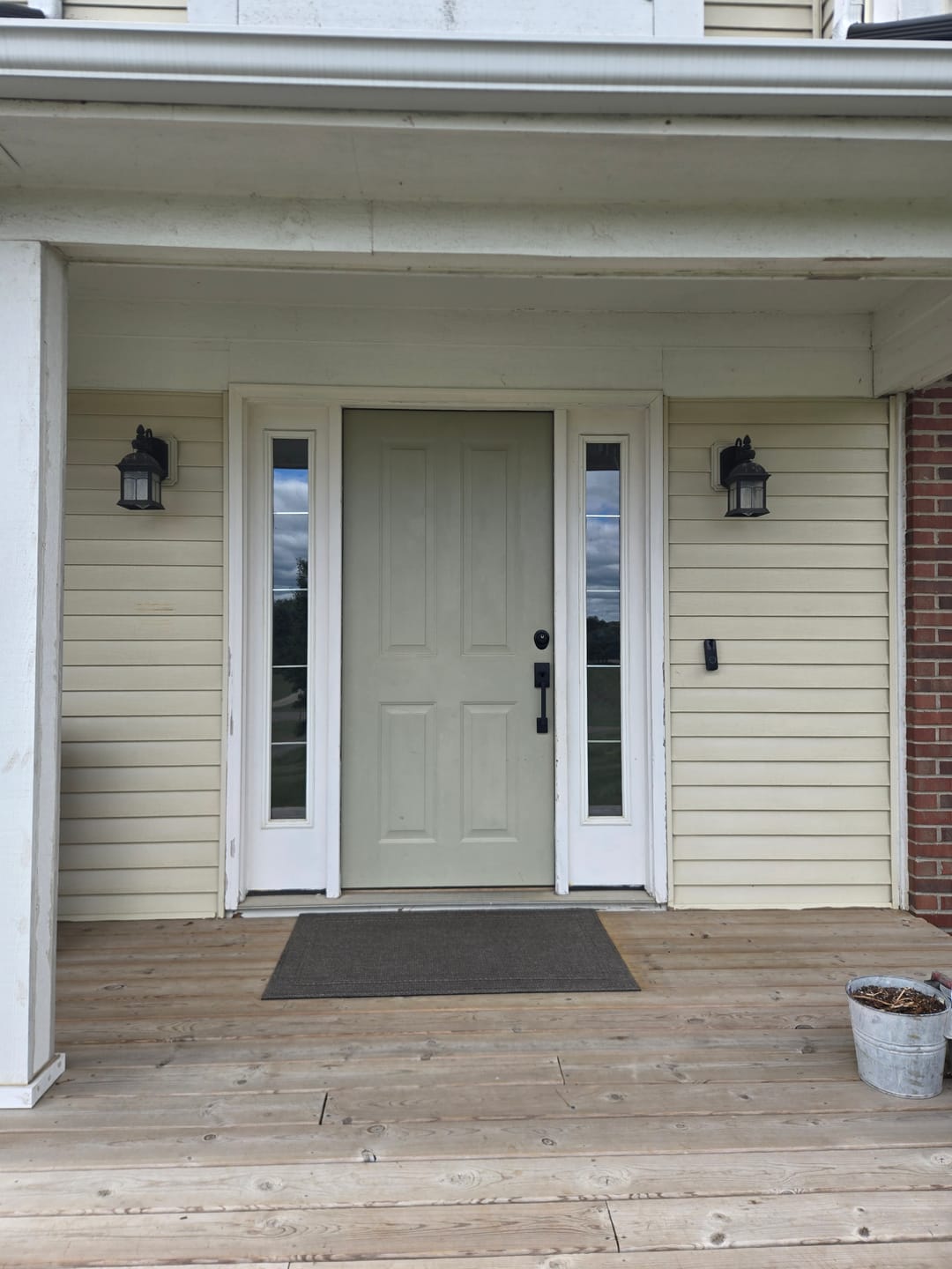 Customer photo review of Grills Between Glass 9 Lite Glass and Frame Kit (Half Lite)