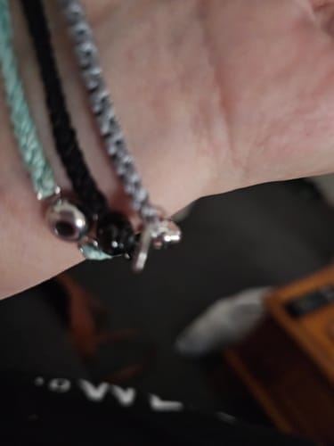 Customer photo review of Custom Photo Bracelet