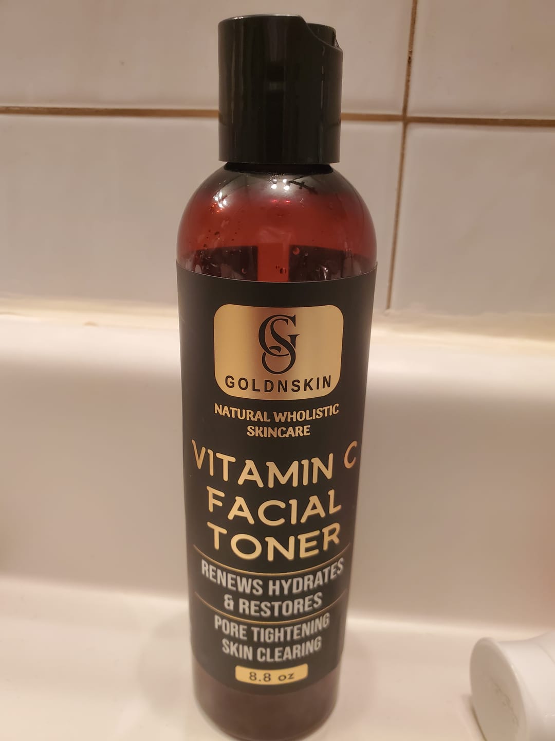 Customer photo review of VITAMIN C TONER