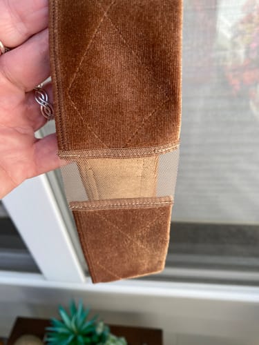 Customer photo review of Velvet Wig Grip