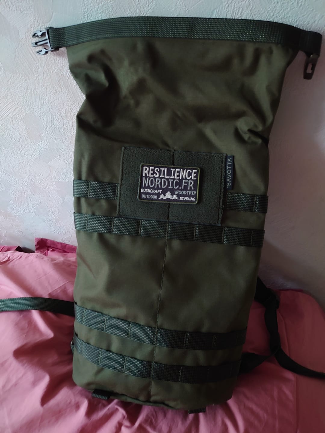 Customer photo review of Hatka 12L backpack