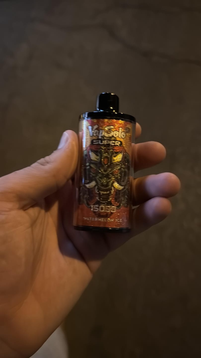 Customer photo review of VAPSOLO SUPER 15000 Puffs