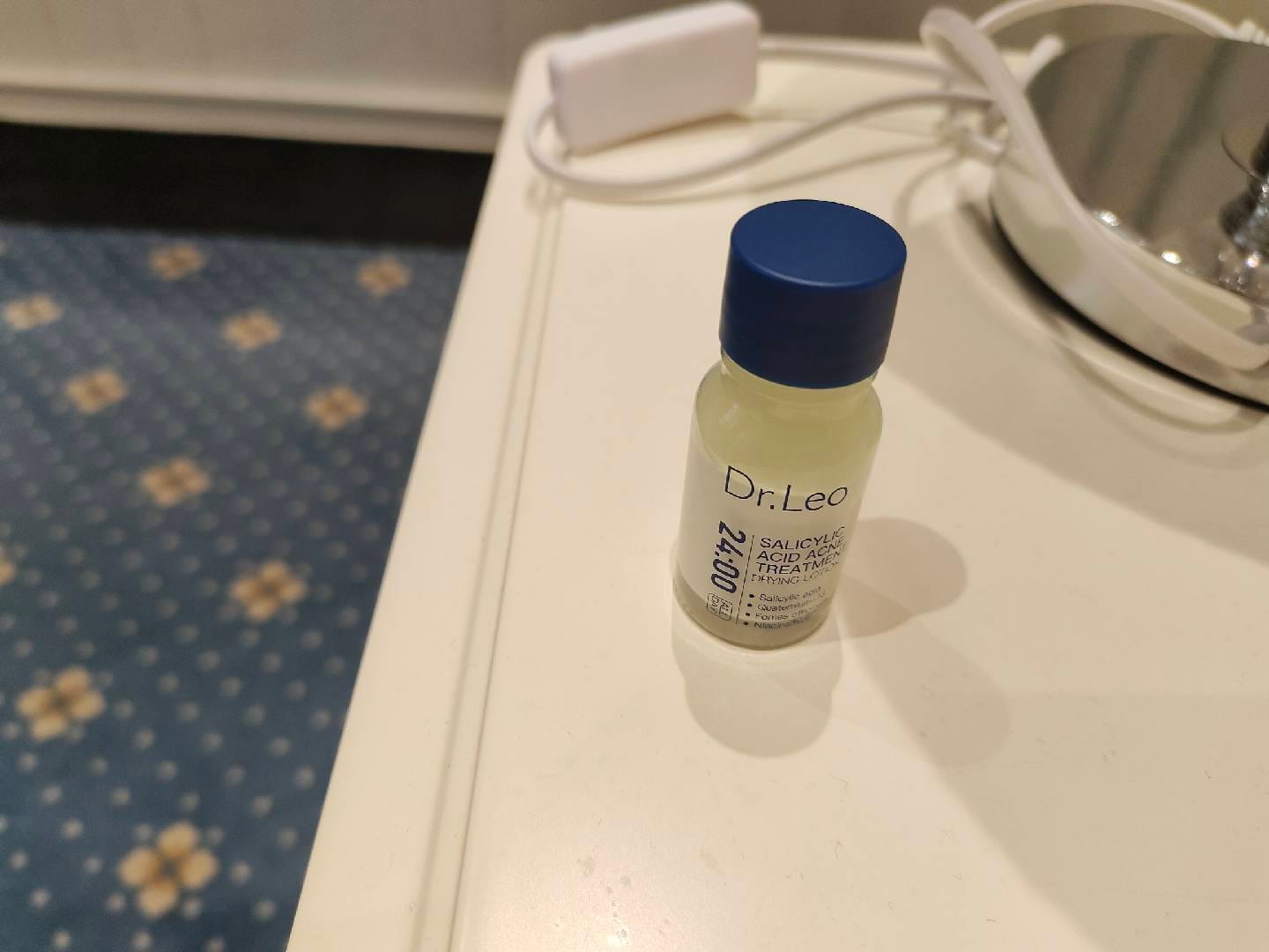Customer photo review of Loción para el tratamiento del acné con ácido salicílico