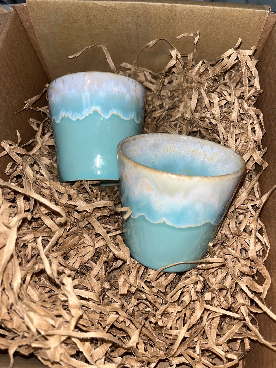 Customer photo review of כוס קפוצ'ינו - סדרת ים