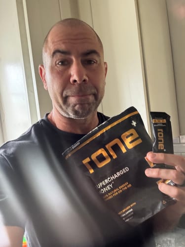 Customer photo review of 100mg Caffeine - Classic - SuperCharged Honey (20-Pack)