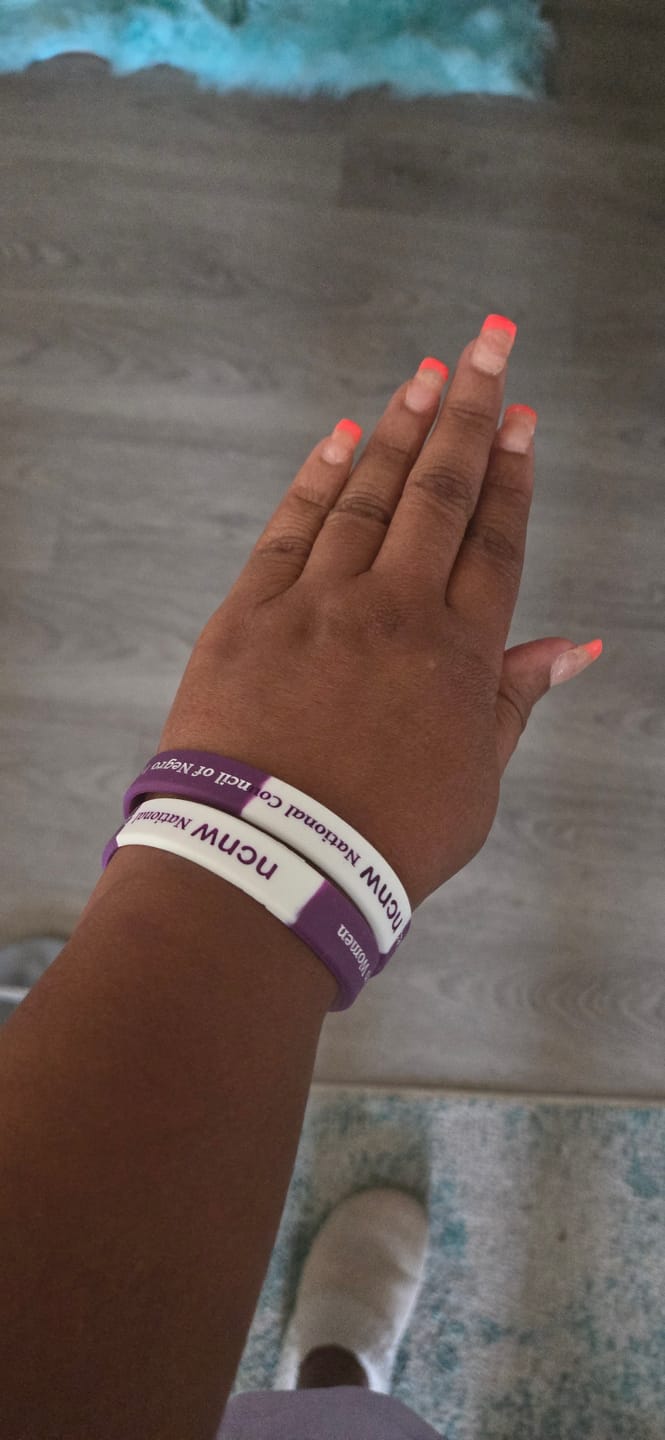 Customer photo review of NCNW Silicone Bracelet