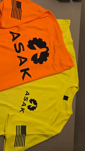 Customer photo review of DTF Upload a Gang Sheet