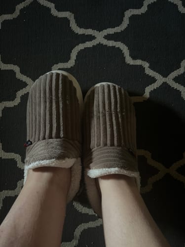 Customer photo review of Cozie Co Slippers