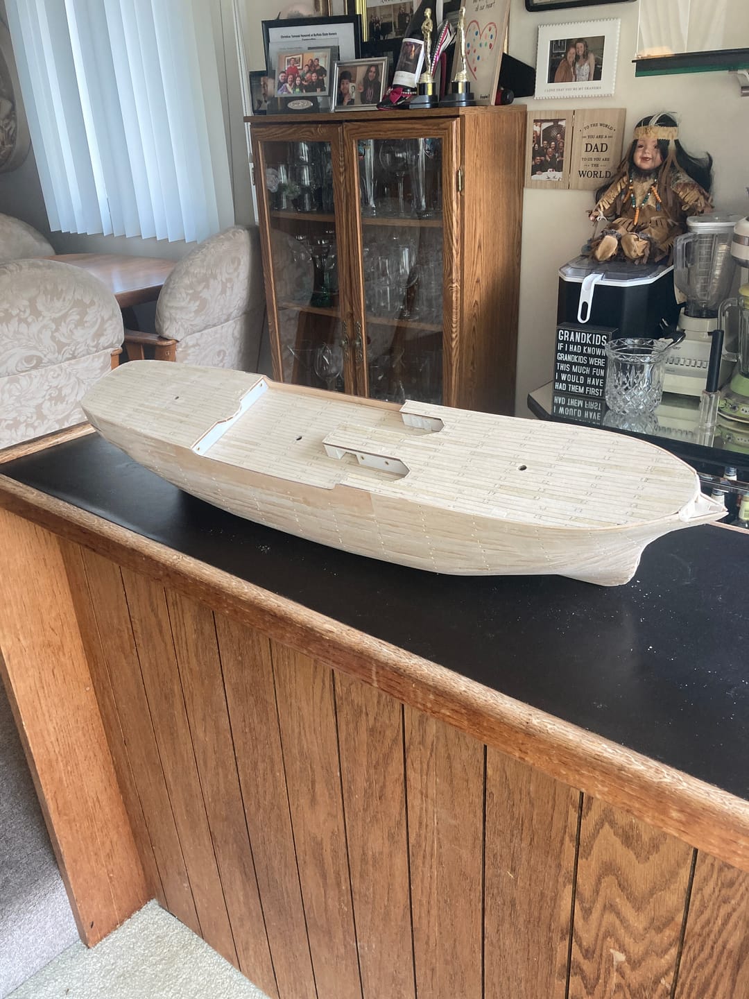 Customer photo review of Maqueta Barco Amerigo Vespucci