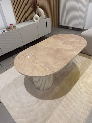 Customer photo review of Table Roma Beige