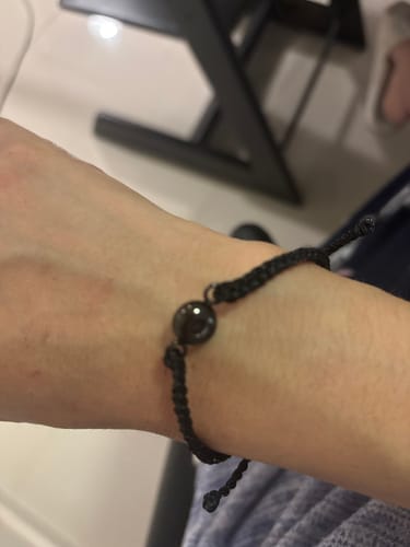 Customer photo review of Custom Photo Bracelet
