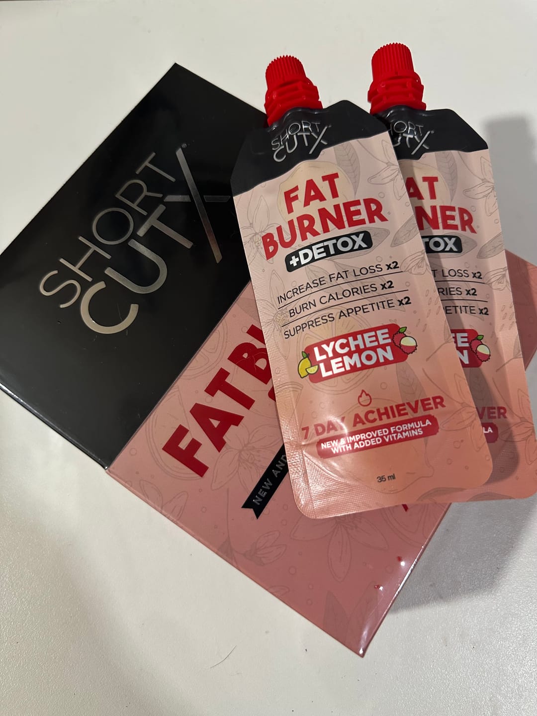 Customer photo review of Lychee Lemon Fat Burner Juice v2.0