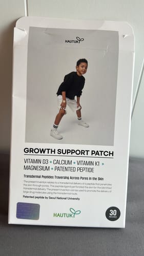 Customer photo review of HAUTUKI Growth Support Patch - 5 Month Supply (5Box) 40% OFF