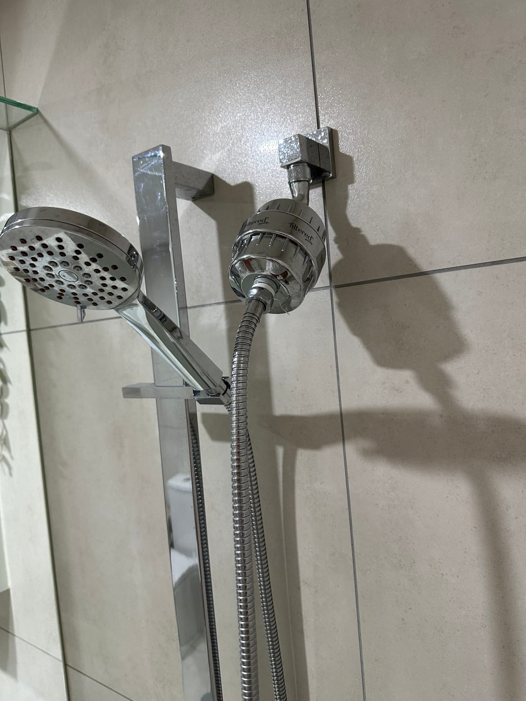 Customer photo review of Shower Purifier - Silver
