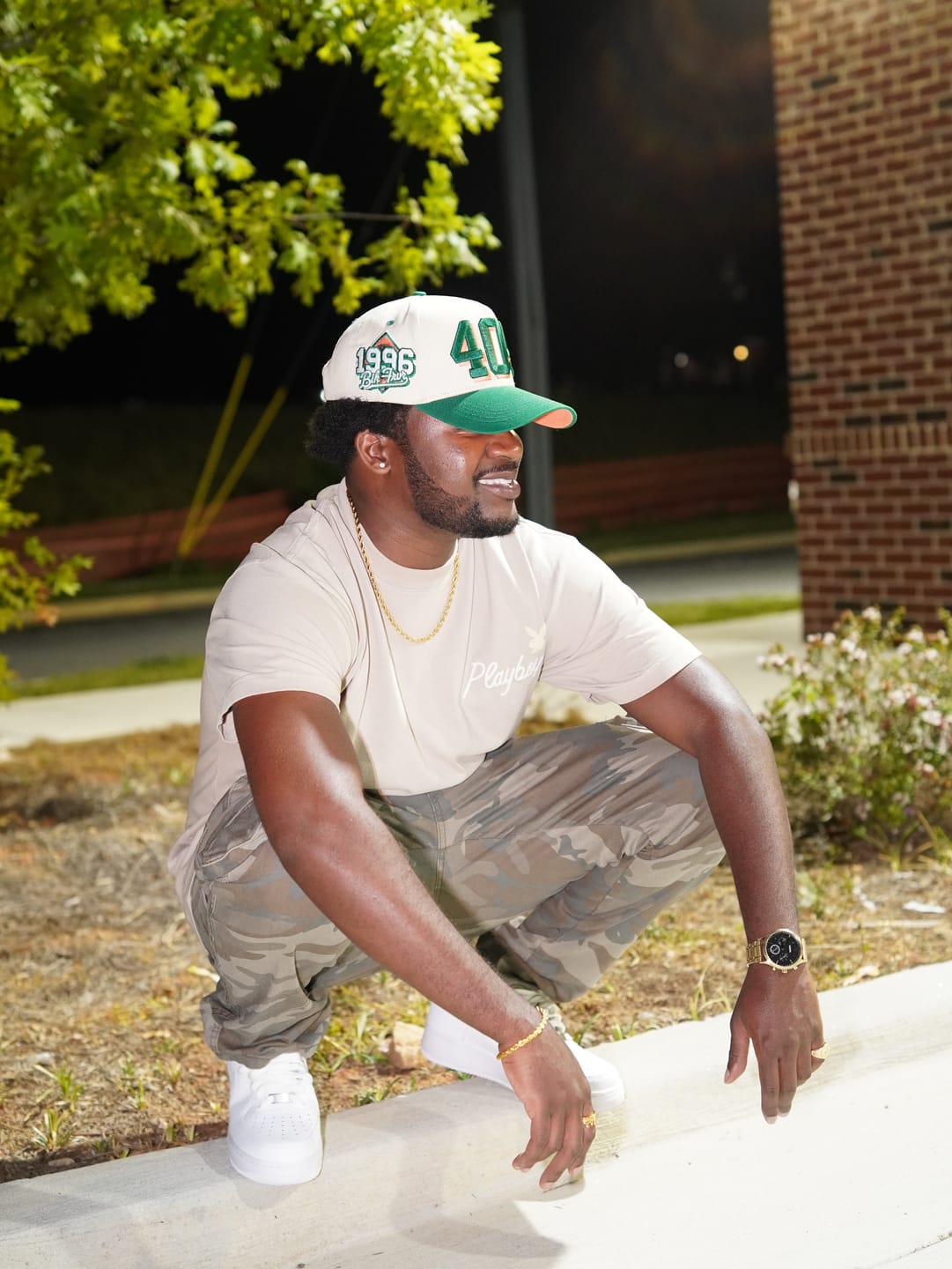 Customer photo review of 404 Signature Kelly Green Hat