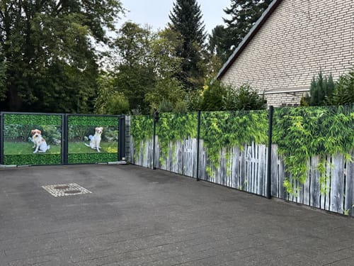 Customer photo review of Banner inkl. Druck