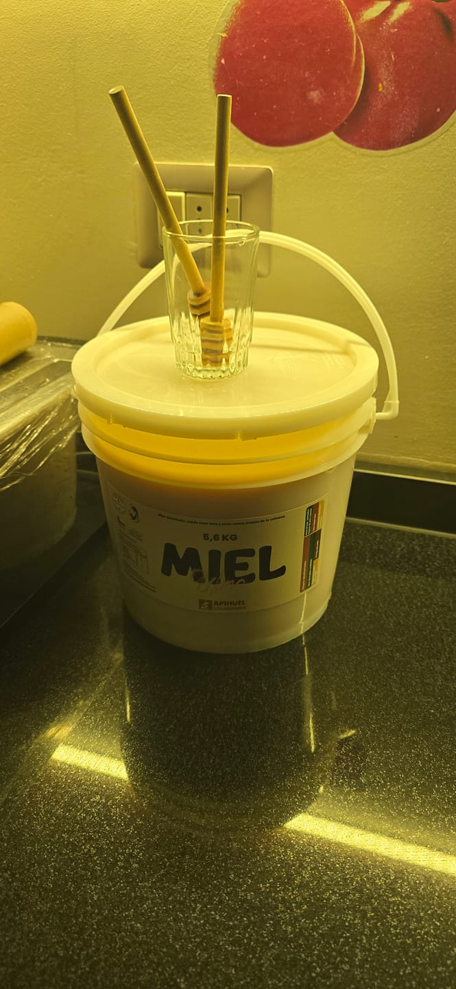 Customer photo review of Balde Miel de Ulmo 5,6 kg + envío GRATIS