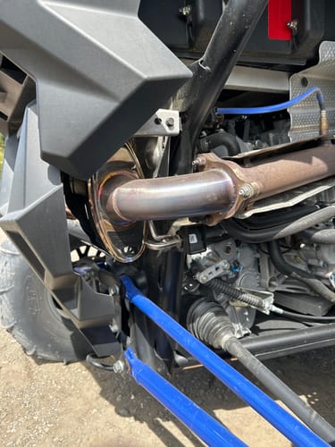 Customer photo review of RPM 2020-2025 Polaris RZR PRO XP & Turbo R / Pro S Sport Muffler, Slip-On Catless Sport Muffler