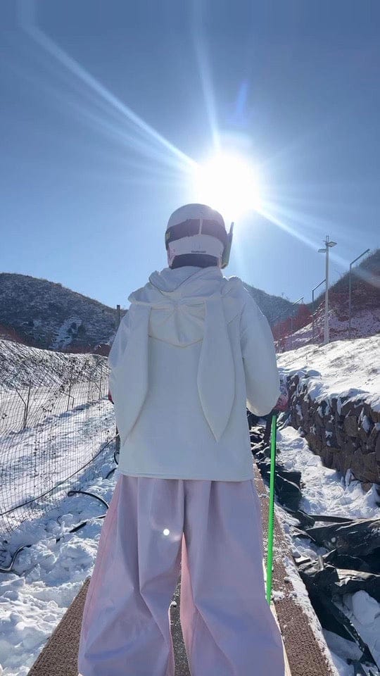 Customer photo review of Baggy Loose Fit Cargo Snowboard Pants - Unisex | Gsou Snow