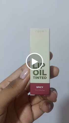 Customer video review of LIP OIL TINTED
