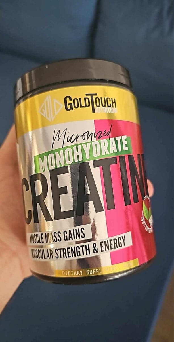 Customer photo review of Creatine Monohydrate (400g) - GoldTouch nutrition