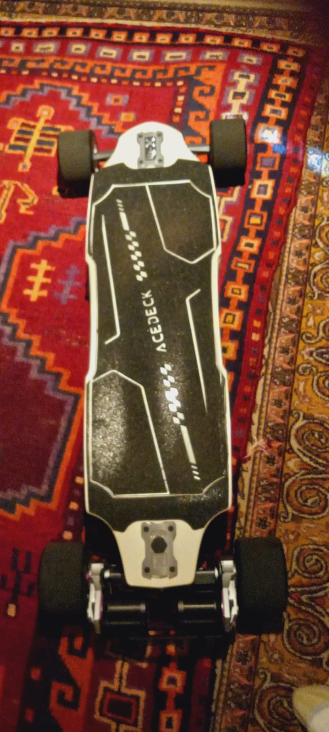 Customer photo review of Acedeck® x MADESK8® V2 Stealth 105mm/125mm Wheel- Acedeck Custom-Designed Edition