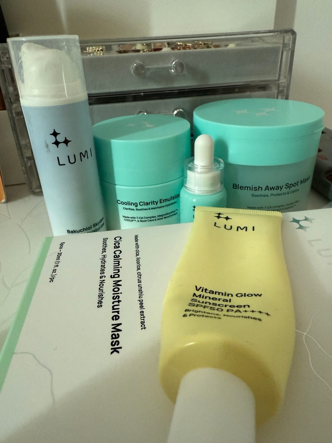 Customer photo review of Cica Calming Moisture Mask