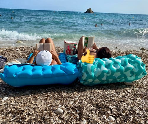 Avis photo d'un client sur MATELAS GONFLABLE COZIYA