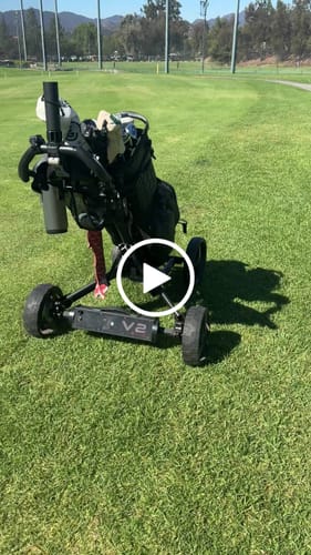 Customer video review of Swivel Wheel Conversion Kit for Clicgear