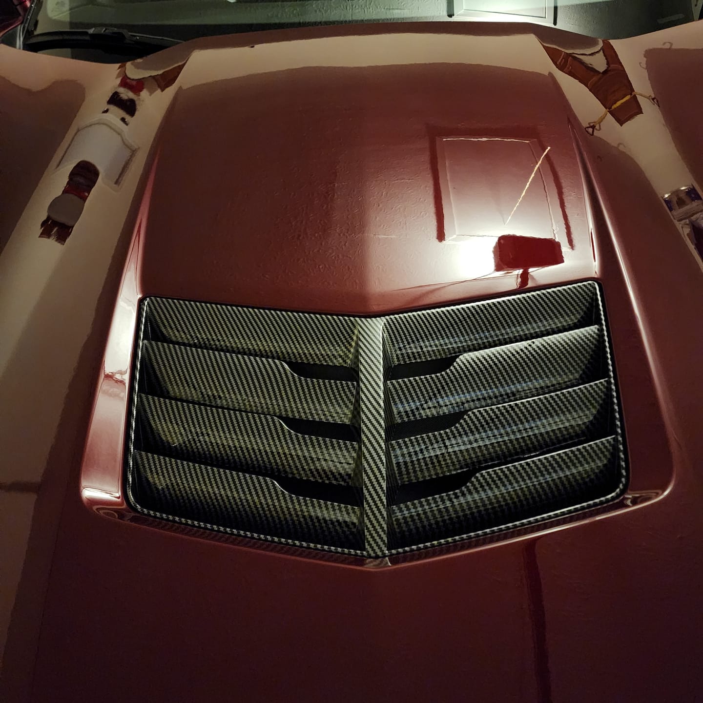Customer photo review of Corvette C7 Base Model Z06 Conversion Hood Vent