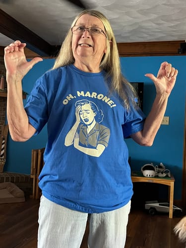 Customer photo review of Oh Marone for Women T-shirt
