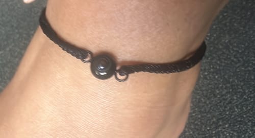 Customer photo review of Custom Photo Bracelet