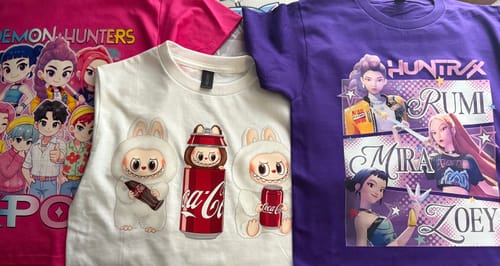 Customer photo review of Build Your Own DTF Gang Sheet