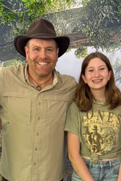 Customer photo review of Indiana Jones Archaeological Society Shirt
