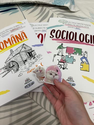 Recenzie cu fotografie de la un client despre Pachet Bacalaureat (Română + Istorie + Sociologie) Bacademia