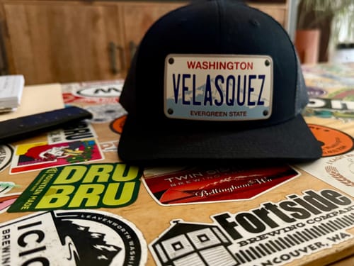 Customer photo review of Washington Plate Hat