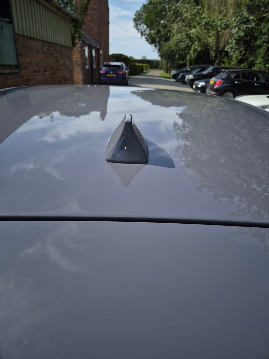 Customer photo review of 'Shark Fin' Aerial (Painted) - Mk3/3.5 Ford Focus / Mk8 Ford Fiesta