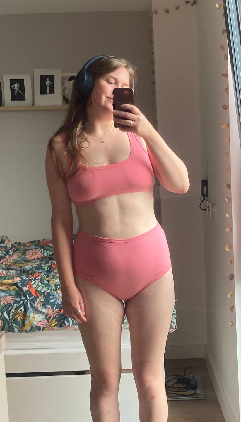 Customer photo review of the bettie bralette