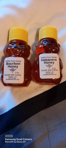 Customer photo review of Habanero Infused Honey