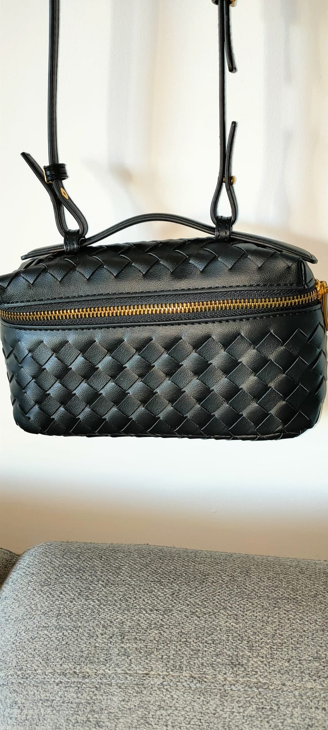Customer photo review of Tara Woven bag