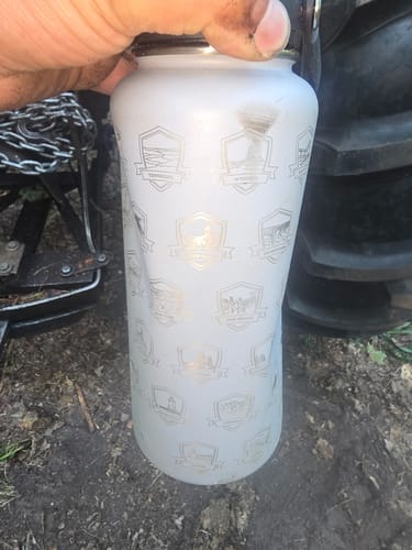 Customer photo review of National Parks Bottle + Sticker Set