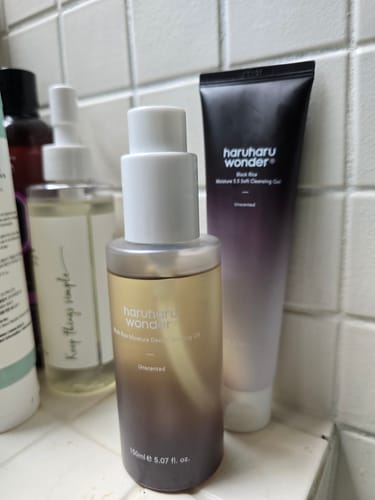 Customer photo review of HARUHARU WONDER Black Rice Hyaluronic Toner - 150ML