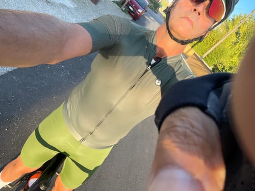 Customer photo review of AERO SOCKS - BLACK
