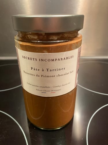 Customer photo review of Pâte à tartiner Noisette du Piémont IGP Chocolat Lait