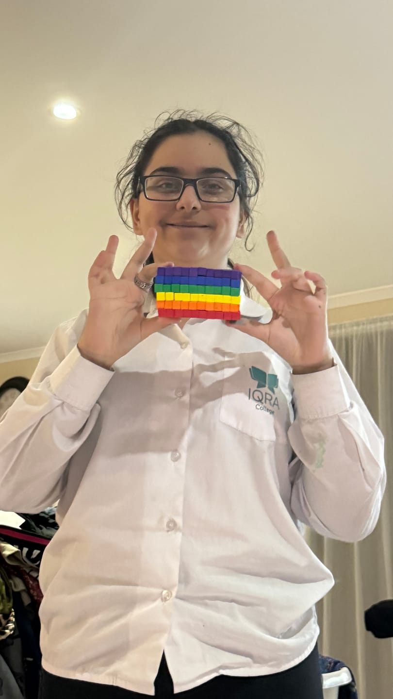 Customer photo review of Sensory Magic Cubes